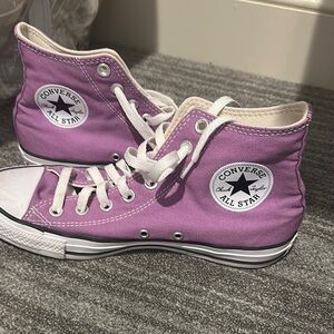 Converse Purple High-Top Sneakers